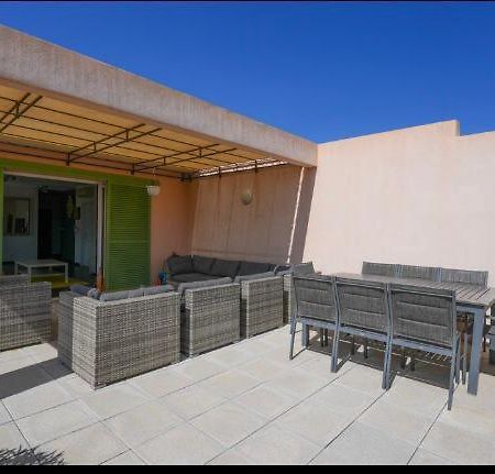 Chez Pasqua ! Appartement Spacieux Avec Terrasse 2 Chambres 6 Couchages En Rooftop LʼÎle-Rousse Exteriör bild