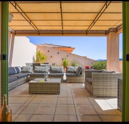 Chez Pasqua ! Appartement Spacieux Avec Terrasse 2 Chambres 6 Couchages En Rooftop LʼÎle-Rousse Exteriör bild